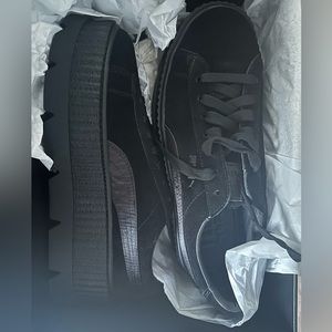 New Fenty x Puma Black Sneakers